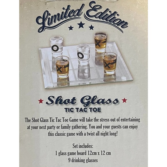 Shot Glass Tic Tac Toe - Picture 2 of 2